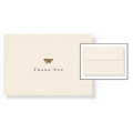 Gold Butterfly Small Boxed Thank You Note Cards
